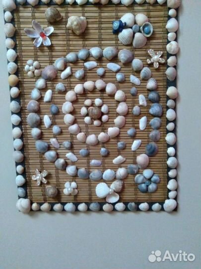 Панно из ракушек