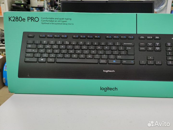 Клавиатура проводная Logitech Comfort K280E