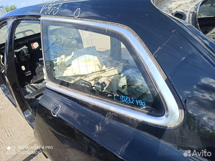 Глухое стекло заднее левое (Volvo V90 II)