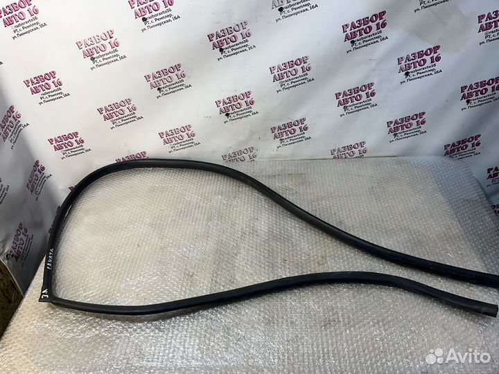 Уплотнитель двери задний левый Hyundai Sonata 4