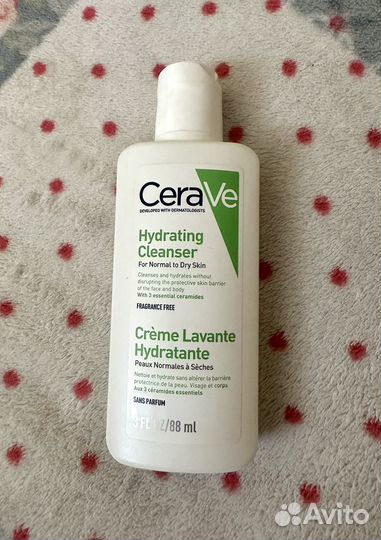 Cerave Hydrating Cleanser очищающий гель