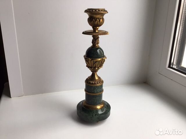 Мраморный подсвечник «Спарта»