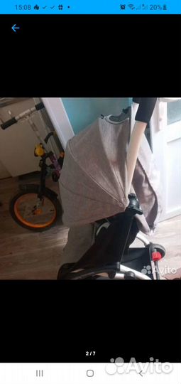 Коляска baby throne, baby care на запчасти целиком