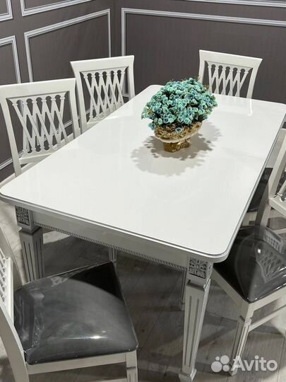 Столы и стулья новые/обеденная группа стол стулья