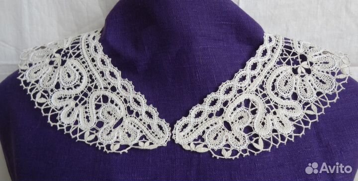 Кружевной воротник ручной работы