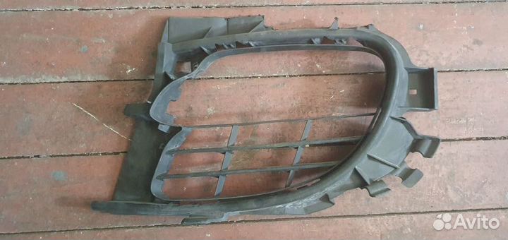 Решетка в бампер передний Porsche Panamera 970