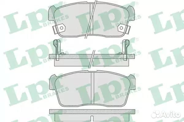 Колодки тормозные дисковые 05P796