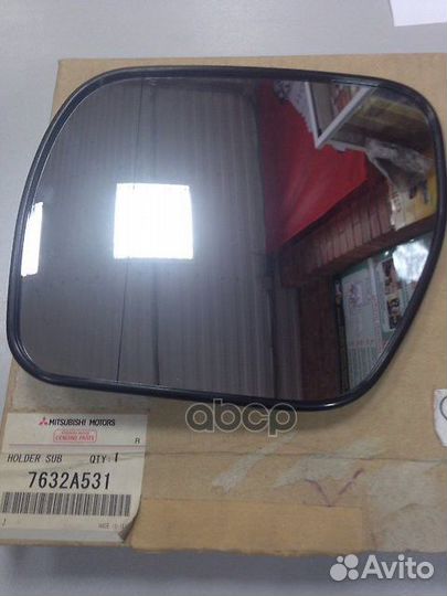 Стекло И рамка левого бокового зеркала ORG 76