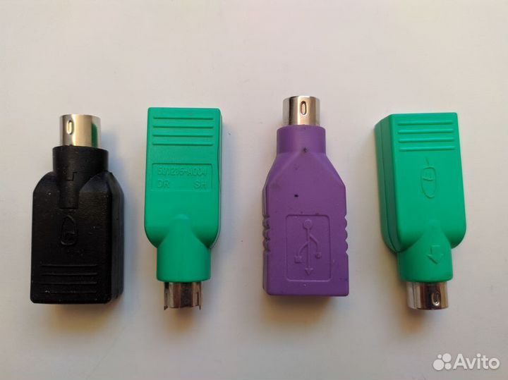 Переходник с PS/2 на USB (мышь, клавиатура)