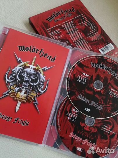 Dvd 2 дискa музыка Motorhead