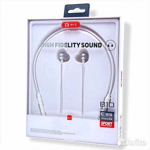 Bluetooth гарнитура BYZ-B10 White