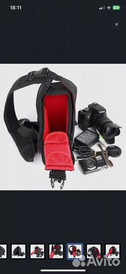 Сумка рюкзак для фотоаппарата