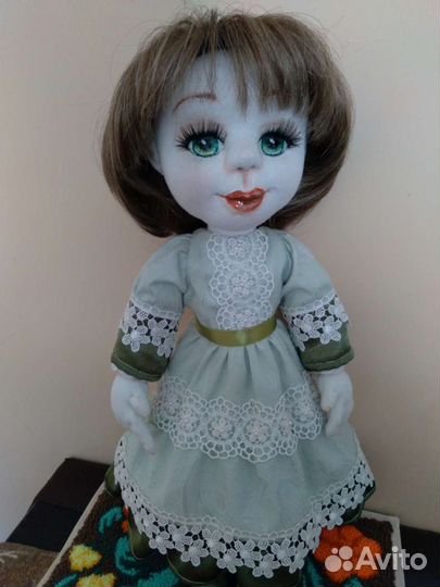 Текстильная кукла ручной работы