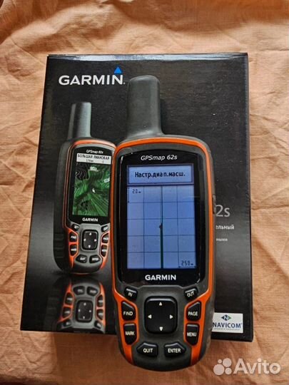 Навигатор Garmin GpsMap 62 s