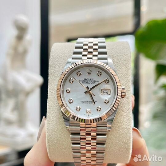 Часы Rolex Datejust 36mm Rose Gold