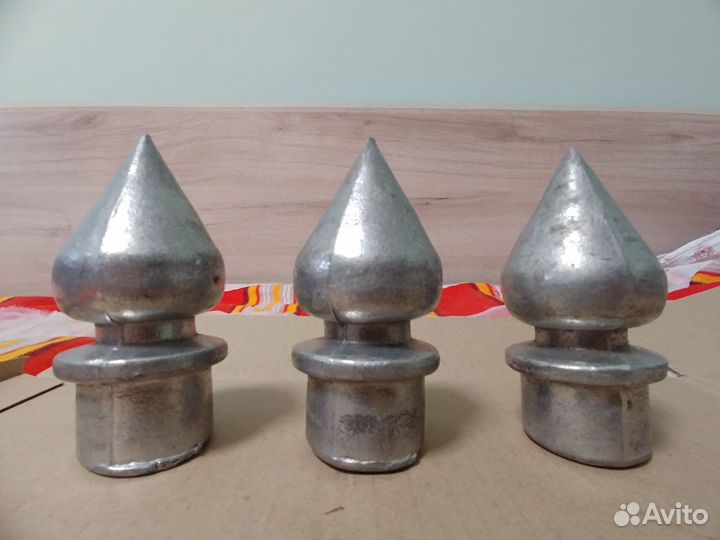 Декоративные наконечники на столбы новые