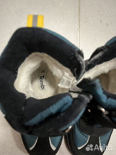 Ботинки зимние для мальчика 24 tombi