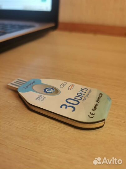 Одноразовый регистратор температуры USB