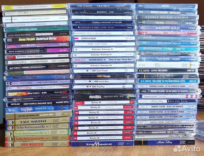 Компакт диски. Музыка