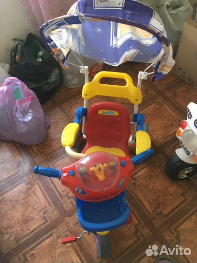 Детский велосипед игрушка