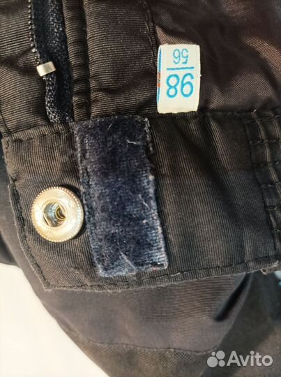 Зимние брюки для мальчика98см