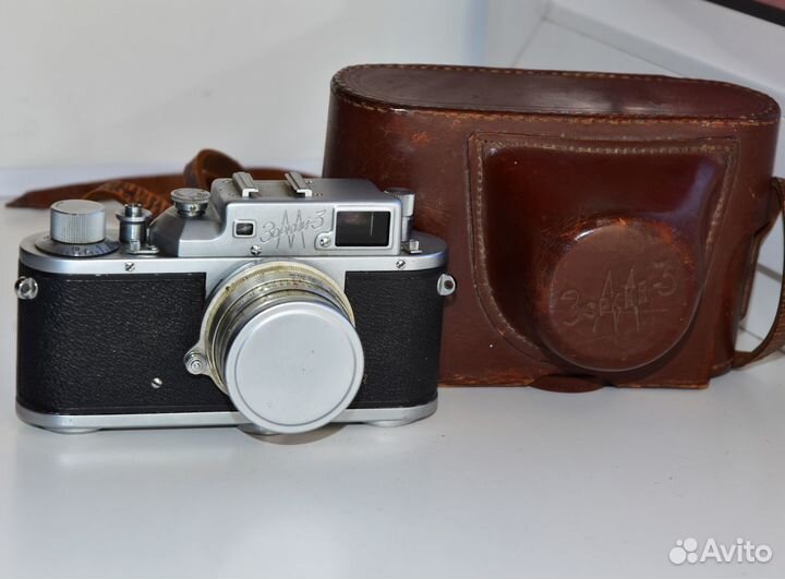 Зоркий-3М редкий пленочный фотоаппарат СССР