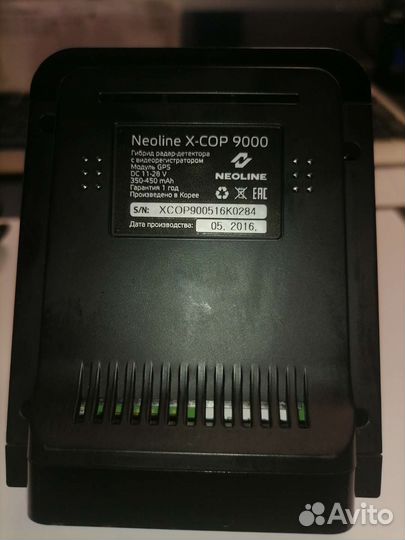 Видеорегистратор с радар-детектором Neoline