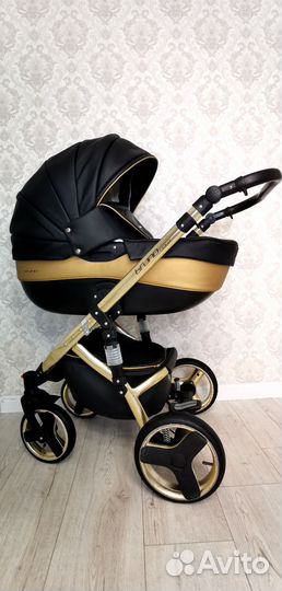 Коляска 2в1 Riko Bruno Gold