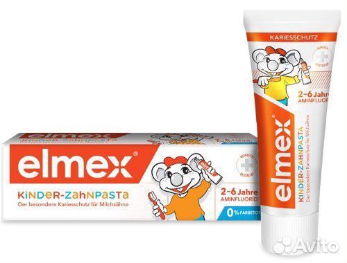Зубная паста elmex 2-6