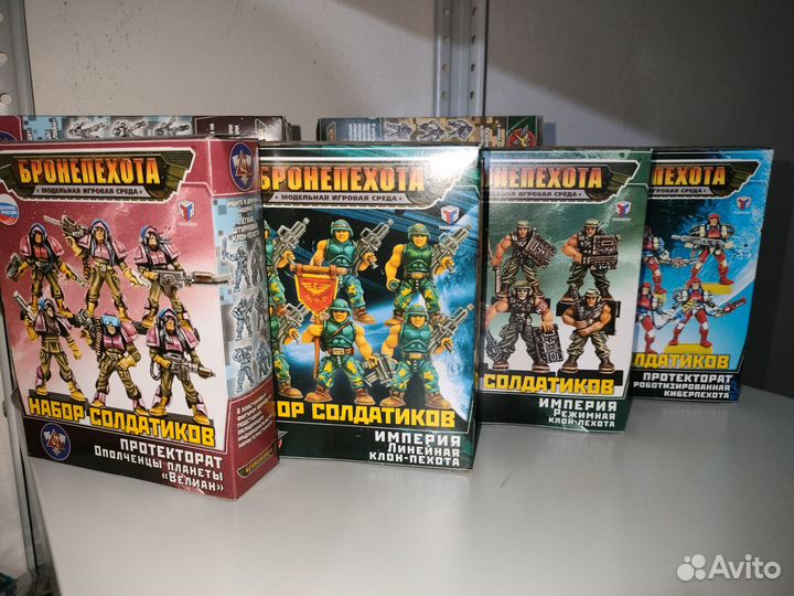 Бронепехота солдатики набор Технолог