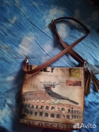 Cумка на длинном ремне