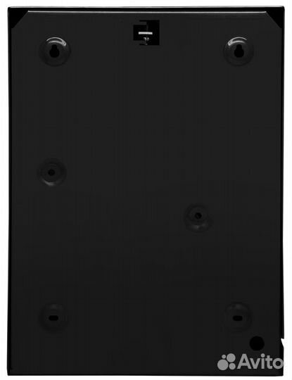 Металлическая сушилка для рук Merida stella R (чёрная)