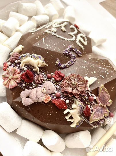 Шоколадная пиньята с сюрпризом внутри