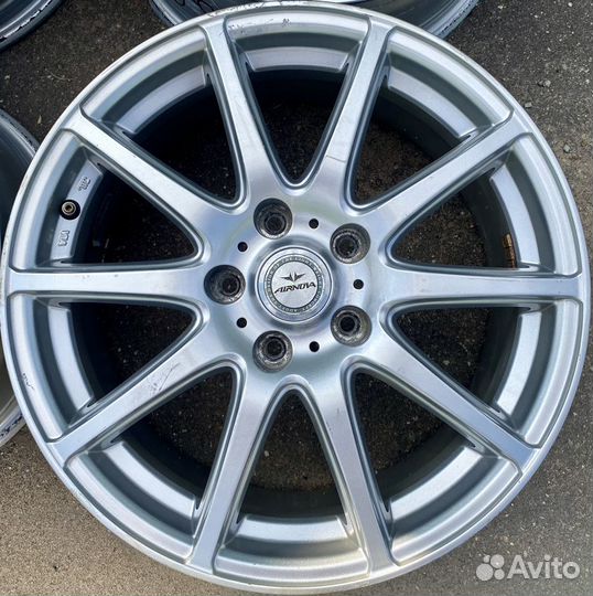 Диски оригинал Weds Airnova 5x114.3 ET48 R17