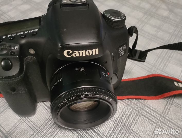 Зеркальная Камера Canon 7D Пробег 8000 И Объектив