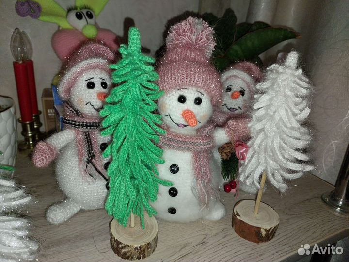 Снеговики ручной работы и на заказ