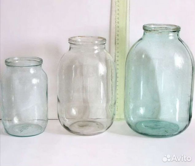 Банки стеклянные 1л 3л 5л и 10 л