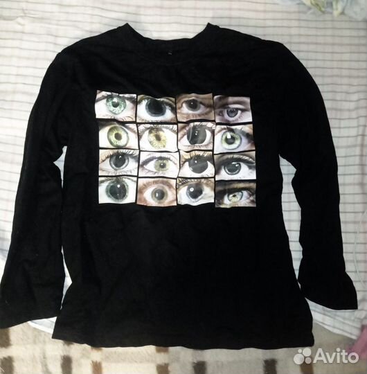 Лонгслив с глазами