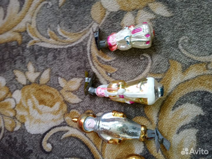 Елочные игрушки СССР