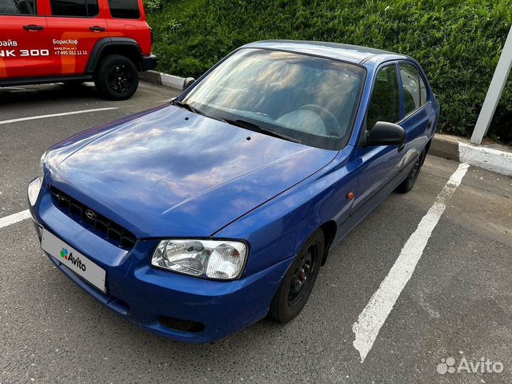 Hyundai Accent 1.5 AT, 2003, 174 186 км