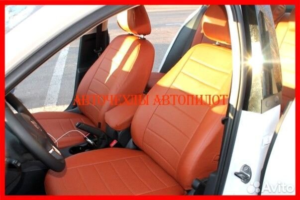 Чехлы Автопилот Volkswagen Jetta 5 из экокожи