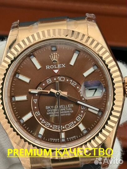 Бомбезные мужские наручные часы Rolex