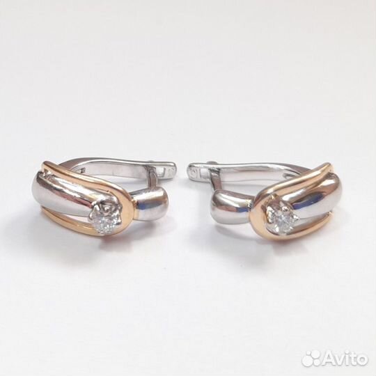 Серьги с бриллиантами