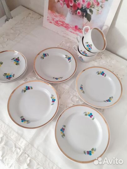 Набор посуды советский