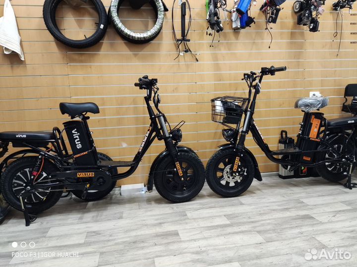 Электровелосипед monster (Black Style)