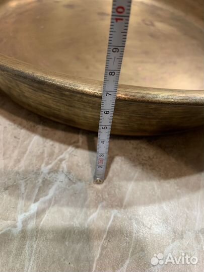 Латунный таз для варенья СССР