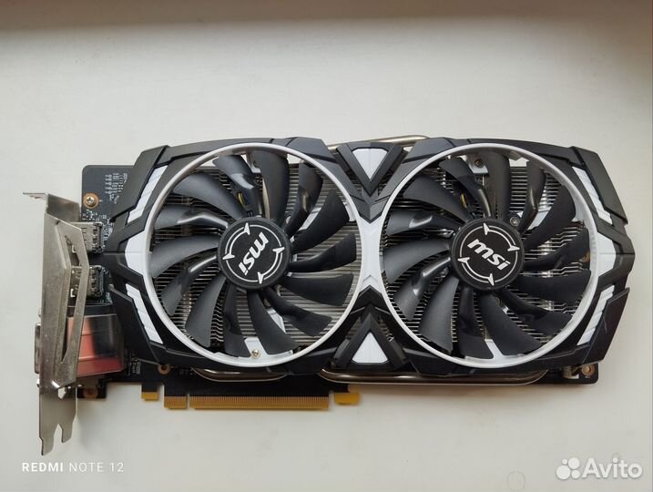 Видеокарта GeForce gtx 1060 3Gb MSI Armor