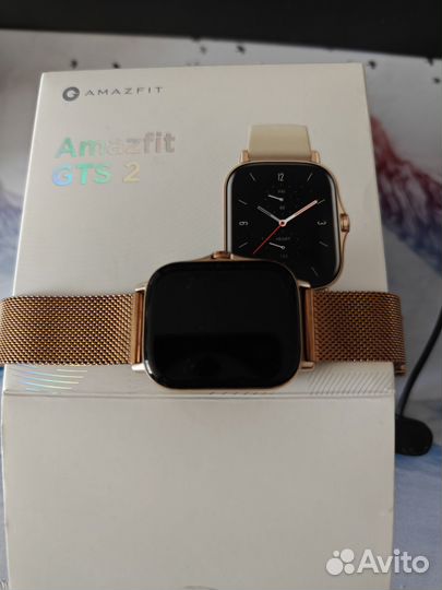 Смарт часы amazfit gts 2 gold