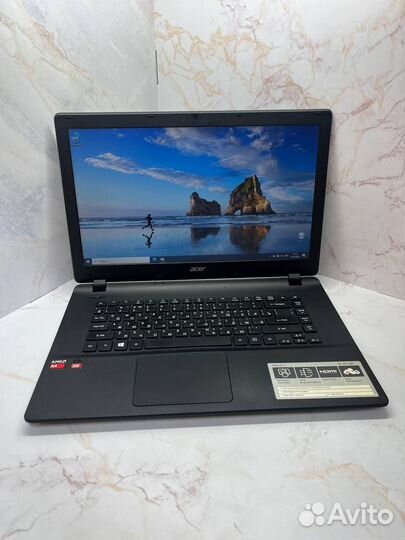 Ноутбук Acer aspire (1366x768, AMD A4 1.8 ггц, RAM