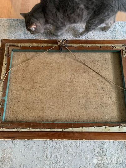 Картина маслом, холст, 62х85